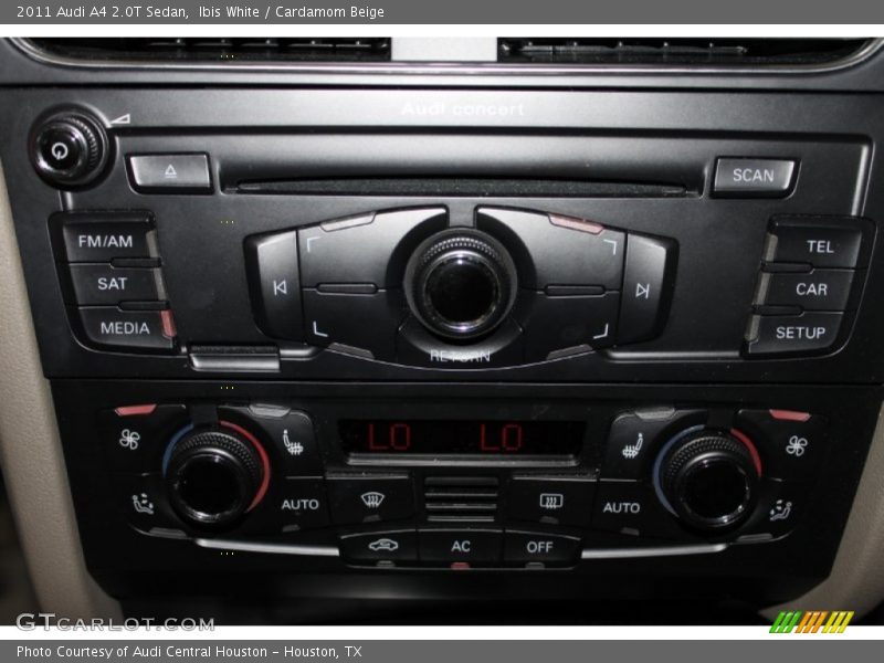 Ibis White / Cardamom Beige 2011 Audi A4 2.0T Sedan
