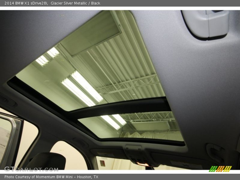 Glacier Silver Metallic / Black 2014 BMW X1 sDrive28i