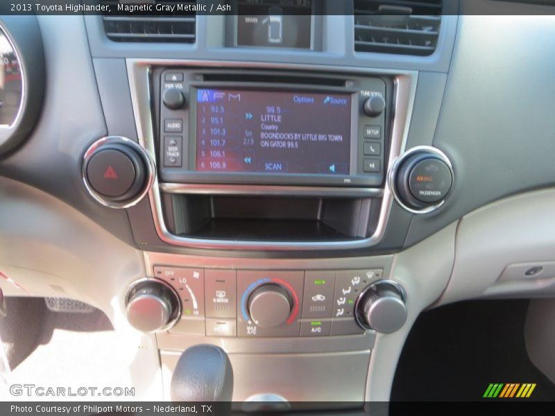 Magnetic Gray Metallic / Ash 2013 Toyota Highlander
