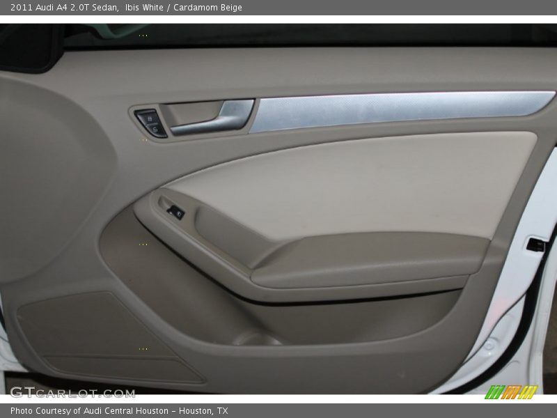 Ibis White / Cardamom Beige 2011 Audi A4 2.0T Sedan