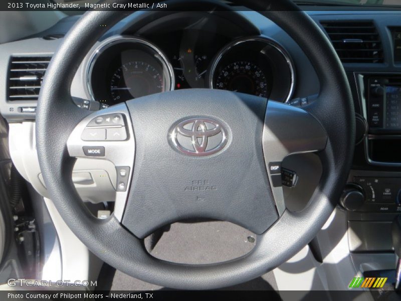 Magnetic Gray Metallic / Ash 2013 Toyota Highlander