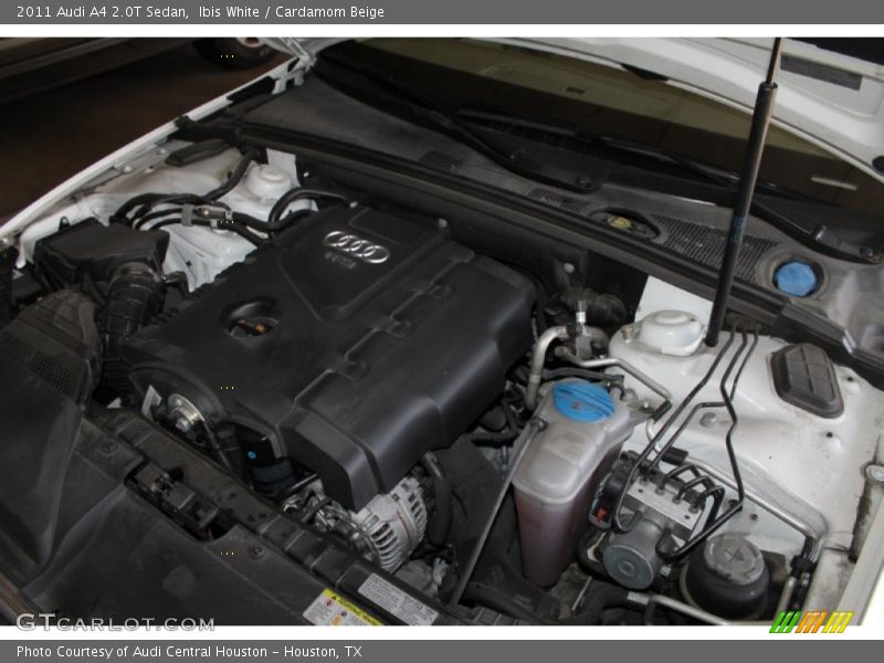 Ibis White / Cardamom Beige 2011 Audi A4 2.0T Sedan