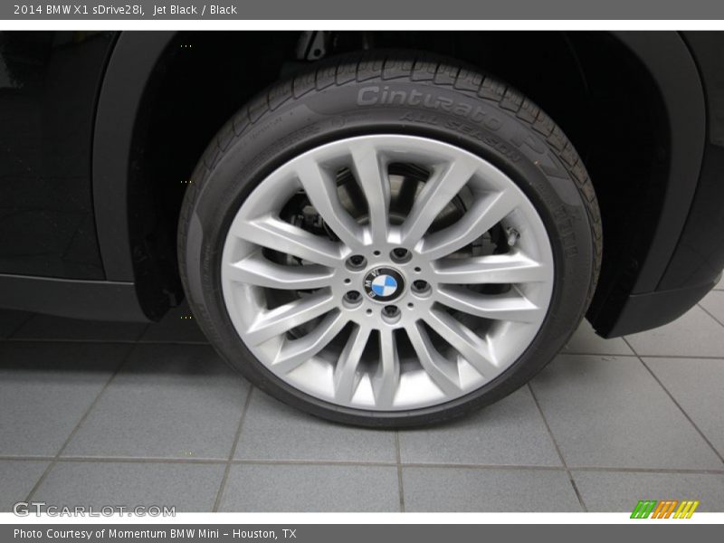 Jet Black / Black 2014 BMW X1 sDrive28i