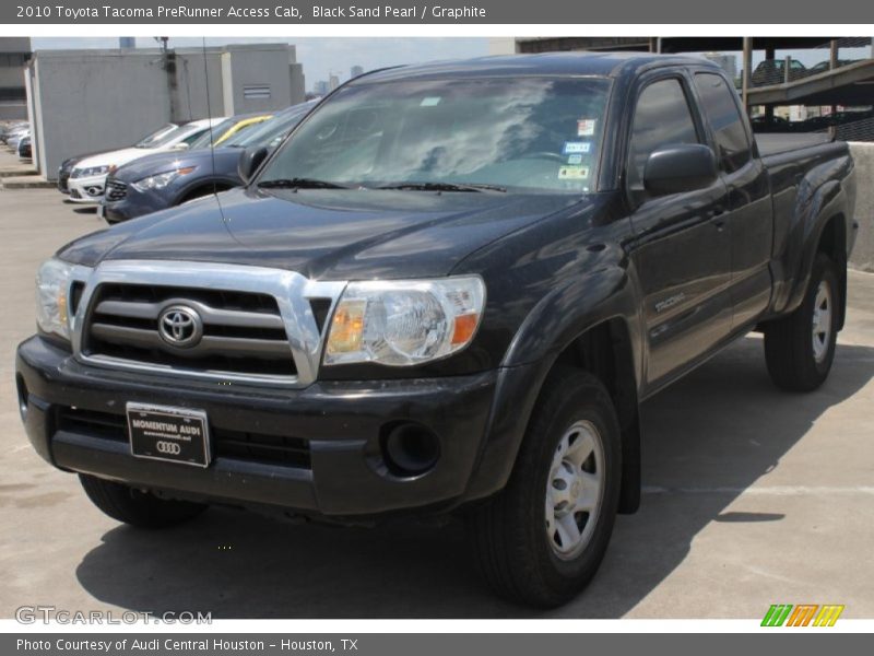 Black Sand Pearl / Graphite 2010 Toyota Tacoma PreRunner Access Cab