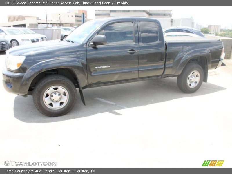 Black Sand Pearl / Graphite 2010 Toyota Tacoma PreRunner Access Cab