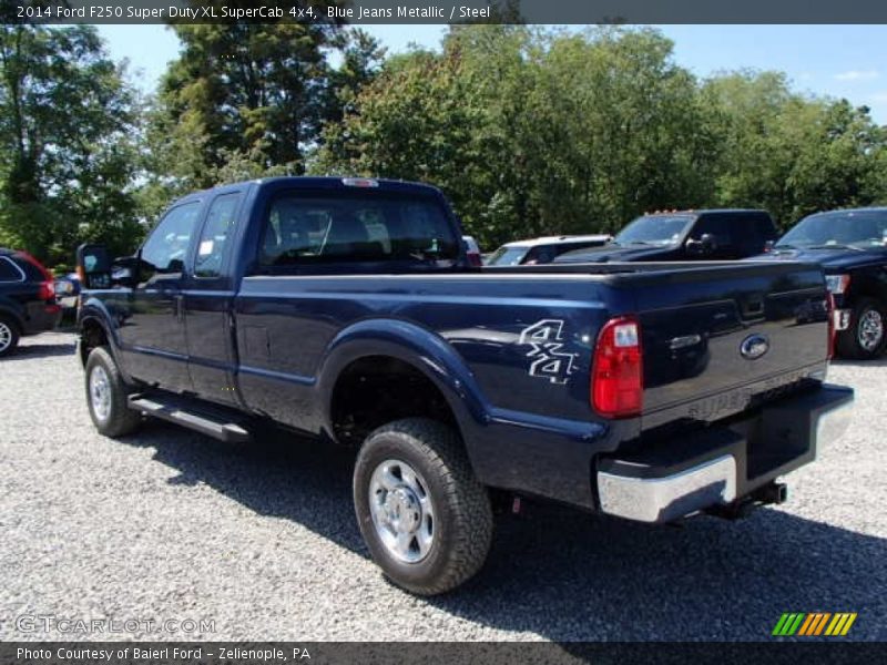 Blue Jeans Metallic / Steel 2014 Ford F250 Super Duty XL SuperCab 4x4