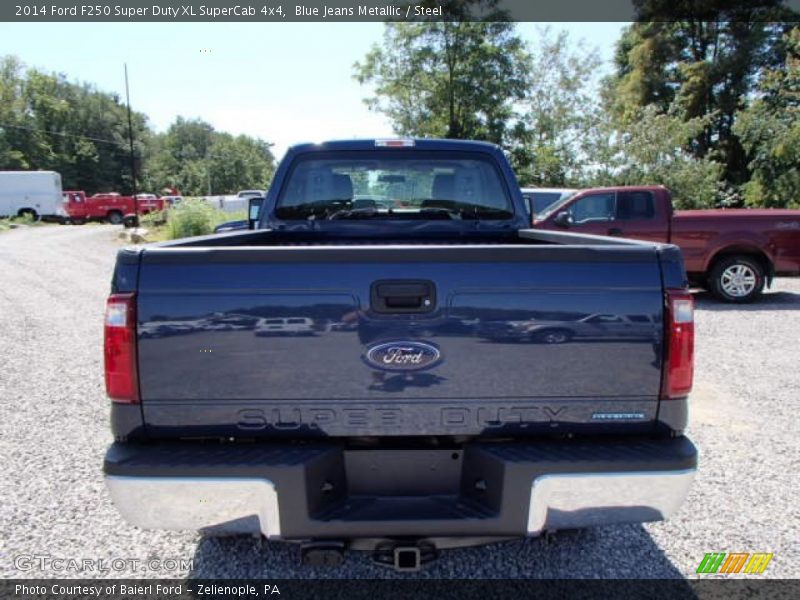 Blue Jeans Metallic / Steel 2014 Ford F250 Super Duty XL SuperCab 4x4