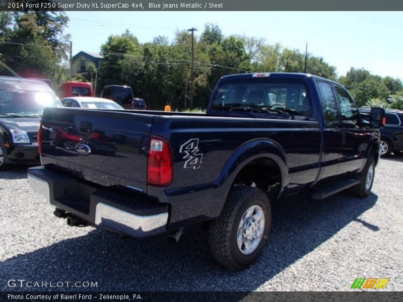 Blue Jeans Metallic / Steel 2014 Ford F250 Super Duty XL SuperCab 4x4