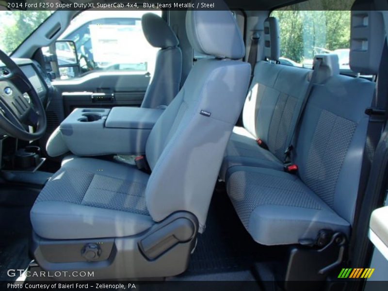 Blue Jeans Metallic / Steel 2014 Ford F250 Super Duty XL SuperCab 4x4