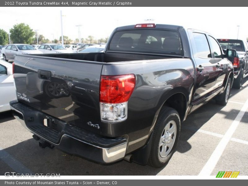 Magnetic Gray Metallic / Graphite 2012 Toyota Tundra CrewMax 4x4
