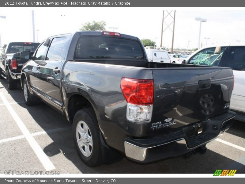 Magnetic Gray Metallic / Graphite 2012 Toyota Tundra CrewMax 4x4