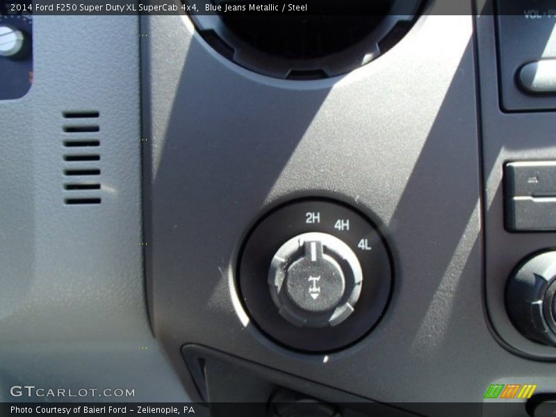 Blue Jeans Metallic / Steel 2014 Ford F250 Super Duty XL SuperCab 4x4