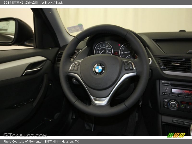 Jet Black / Black 2014 BMW X1 sDrive28i