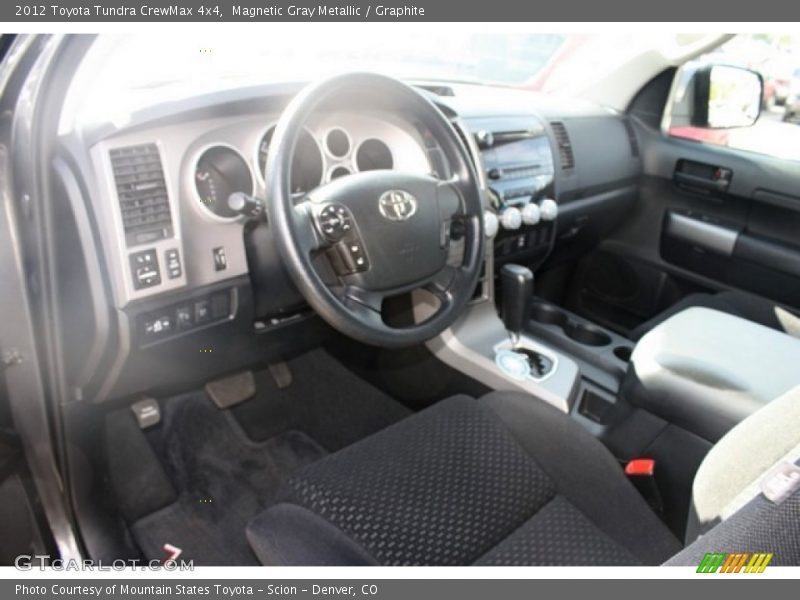 Magnetic Gray Metallic / Graphite 2012 Toyota Tundra CrewMax 4x4