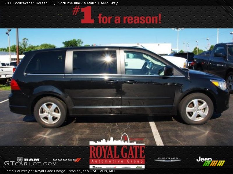 Nocturne Black Metallic / Aero Gray 2010 Volkswagen Routan SEL