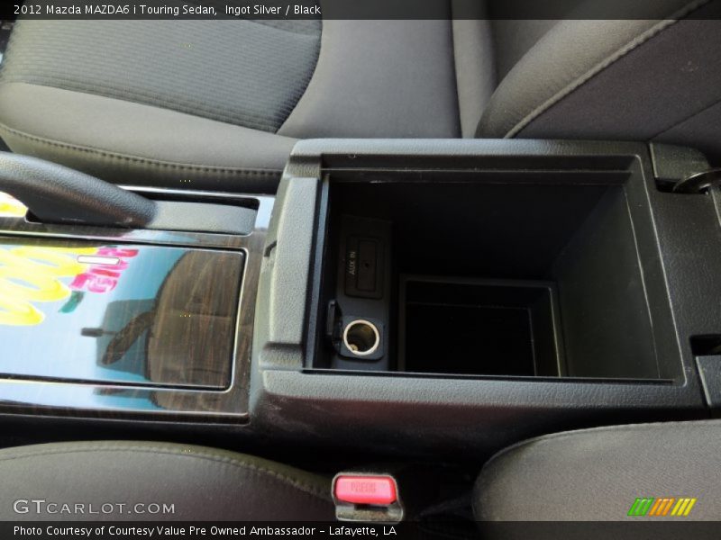 Ingot Silver / Black 2012 Mazda MAZDA6 i Touring Sedan