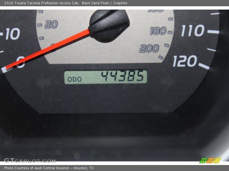 Black Sand Pearl / Graphite 2010 Toyota Tacoma PreRunner Access Cab