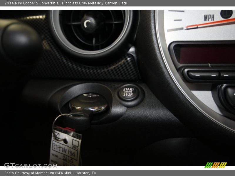 Highclass Gray Metallic / Carbon Black 2014 Mini Cooper S Convertible