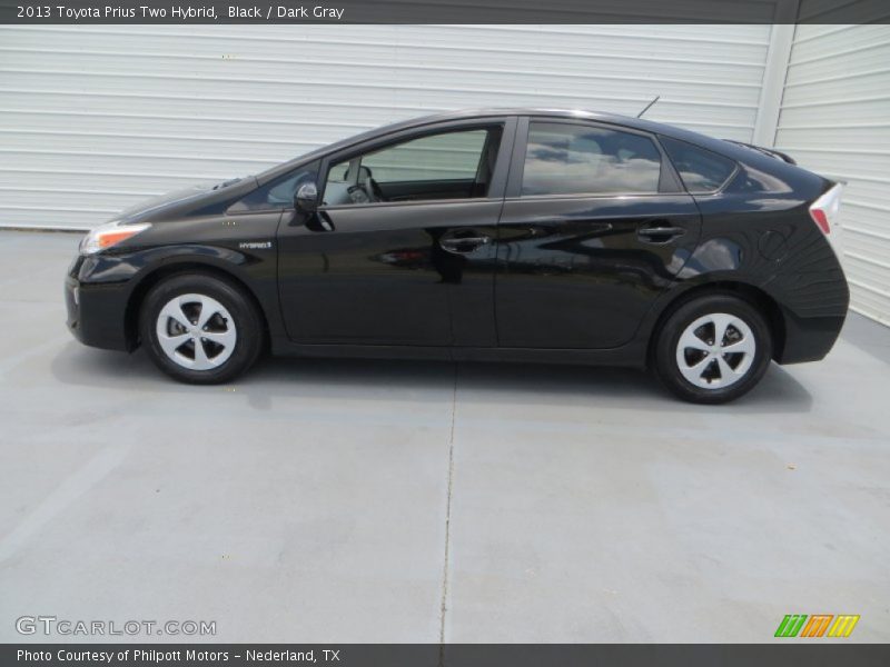 Black / Dark Gray 2013 Toyota Prius Two Hybrid