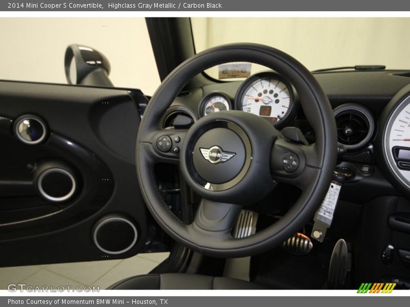 Highclass Gray Metallic / Carbon Black 2014 Mini Cooper S Convertible