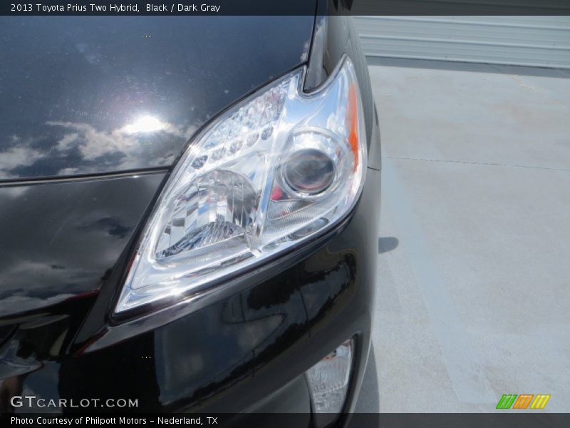 Black / Dark Gray 2013 Toyota Prius Two Hybrid