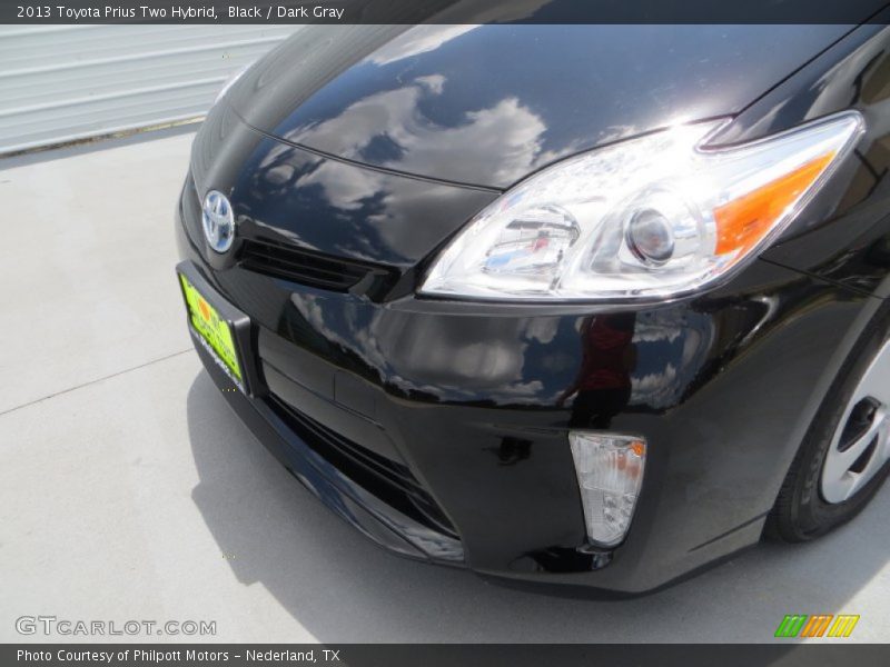 Black / Dark Gray 2013 Toyota Prius Two Hybrid