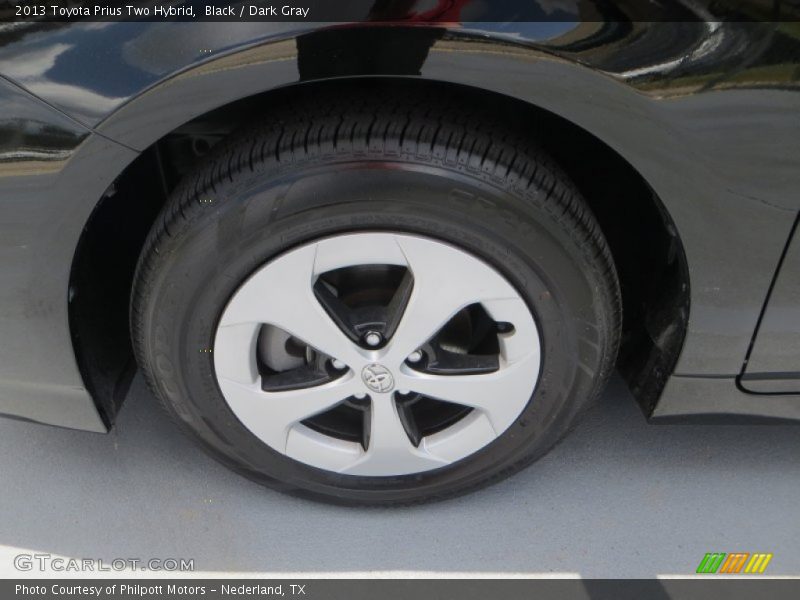 Black / Dark Gray 2013 Toyota Prius Two Hybrid