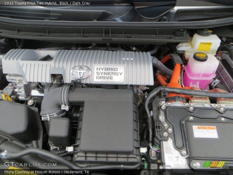 Black / Dark Gray 2013 Toyota Prius Two Hybrid