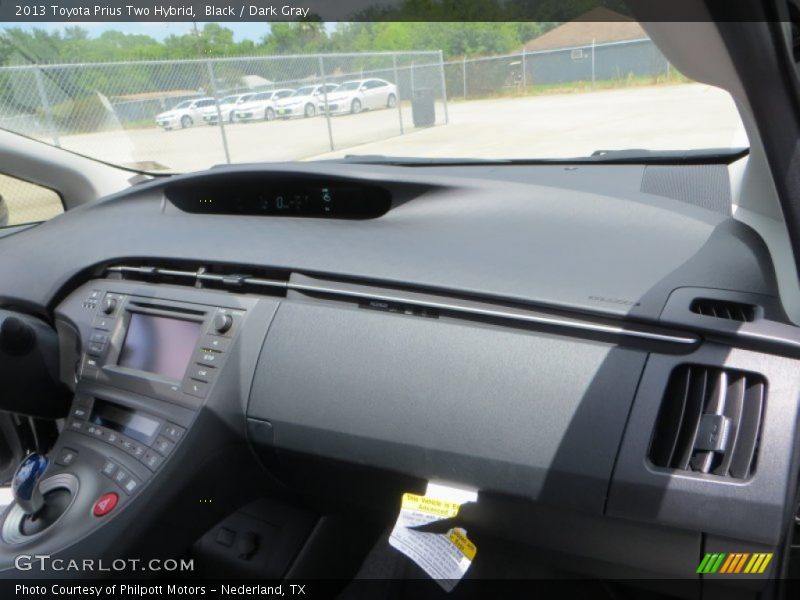 Black / Dark Gray 2013 Toyota Prius Two Hybrid