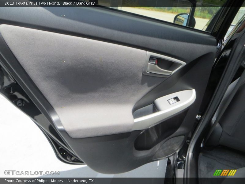Black / Dark Gray 2013 Toyota Prius Two Hybrid