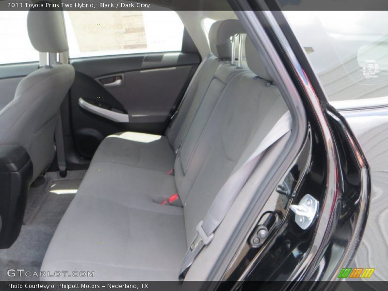 Black / Dark Gray 2013 Toyota Prius Two Hybrid