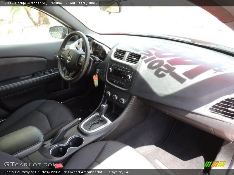 Redline 2-Coat Pearl / Black 2012 Dodge Avenger SE