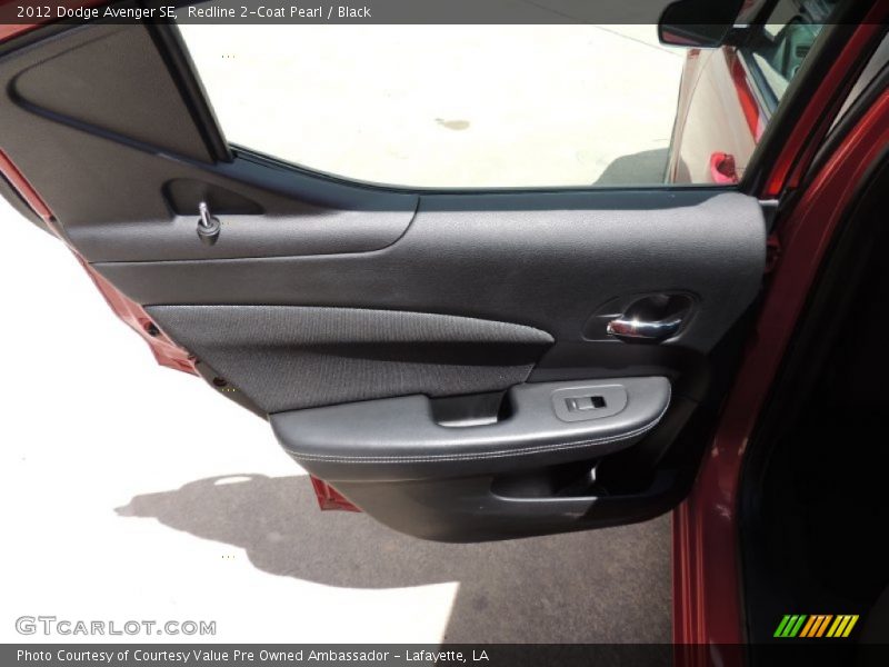 Redline 2-Coat Pearl / Black 2012 Dodge Avenger SE