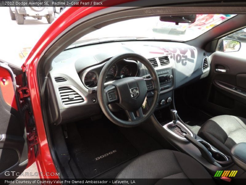 Redline 2-Coat Pearl / Black 2012 Dodge Avenger SE