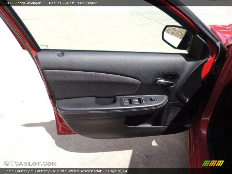 Redline 2-Coat Pearl / Black 2012 Dodge Avenger SE