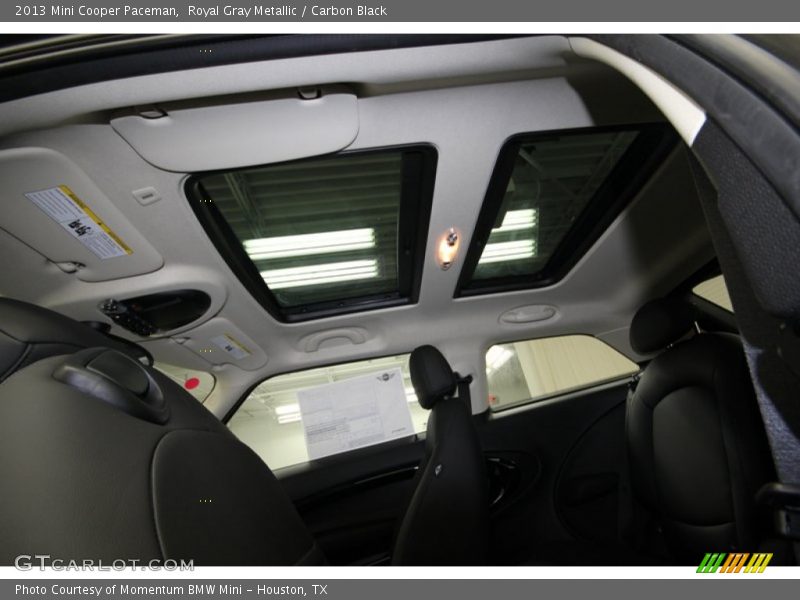 Royal Gray Metallic / Carbon Black 2013 Mini Cooper Paceman