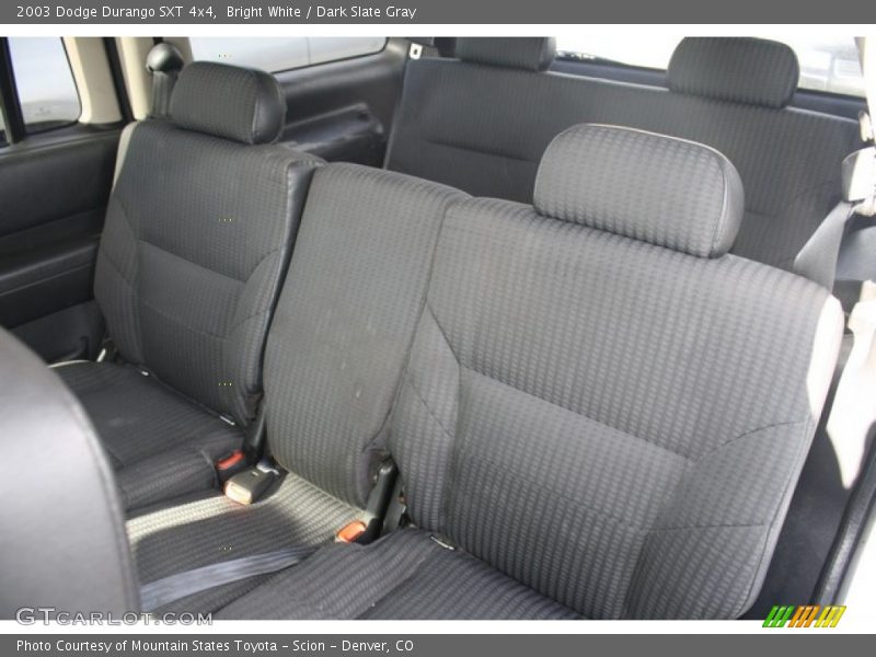 Bright White / Dark Slate Gray 2003 Dodge Durango SXT 4x4
