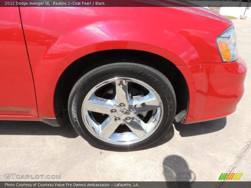 Redline 2-Coat Pearl / Black 2012 Dodge Avenger SE