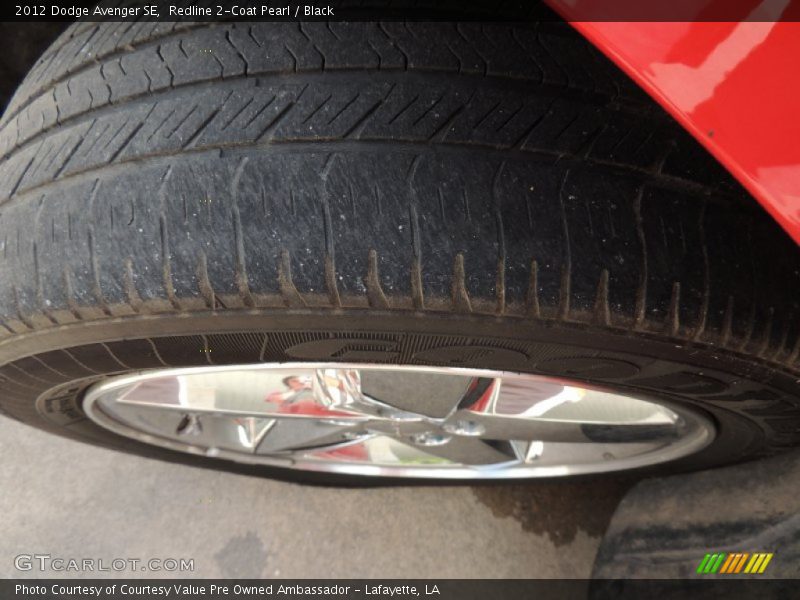 Redline 2-Coat Pearl / Black 2012 Dodge Avenger SE