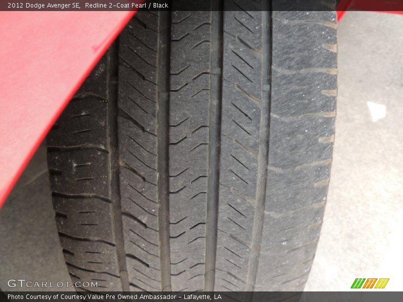 Redline 2-Coat Pearl / Black 2012 Dodge Avenger SE