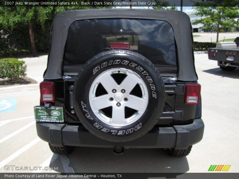 Black / Dark Slate Gray/Medium Slate Gray 2007 Jeep Wrangler Unlimited Sahara 4x4