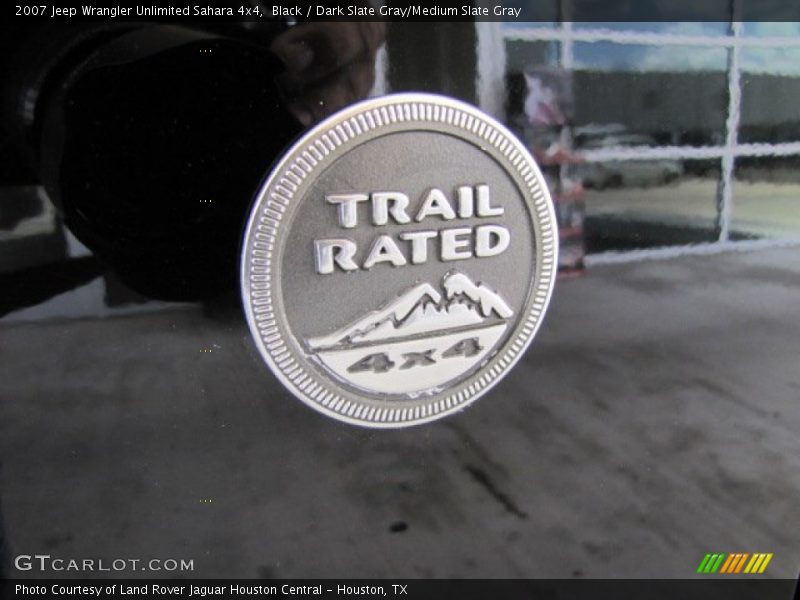 Black / Dark Slate Gray/Medium Slate Gray 2007 Jeep Wrangler Unlimited Sahara 4x4