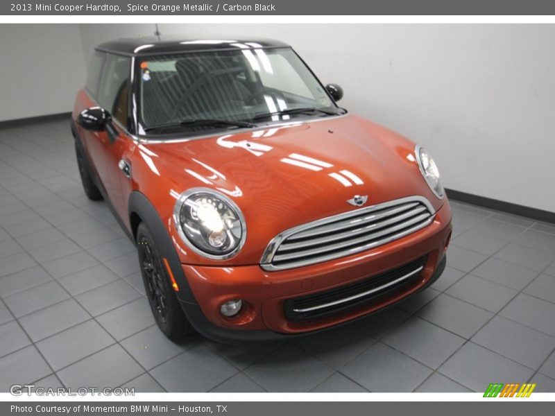 Spice Orange Metallic / Carbon Black 2013 Mini Cooper Hardtop