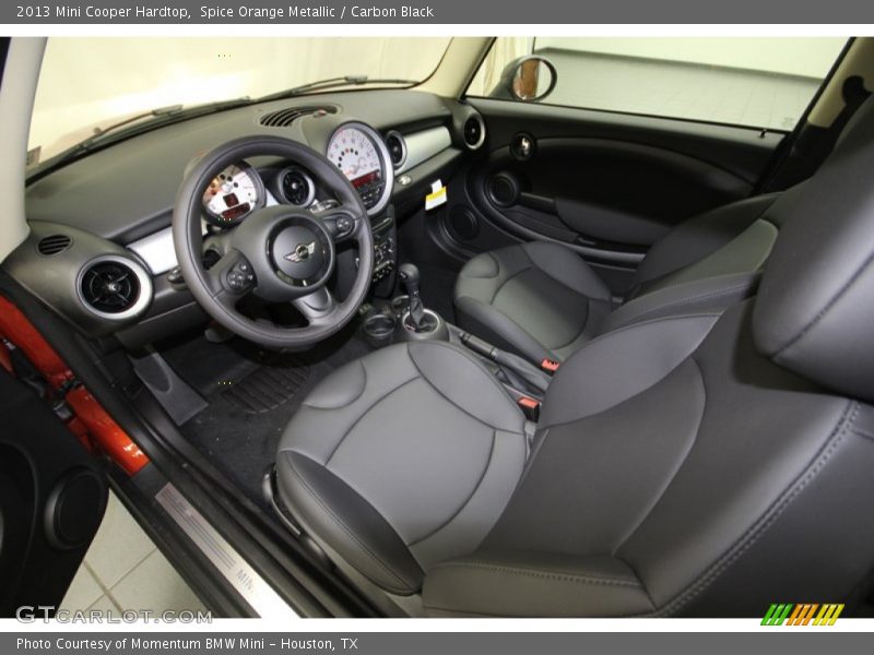 Spice Orange Metallic / Carbon Black 2013 Mini Cooper Hardtop