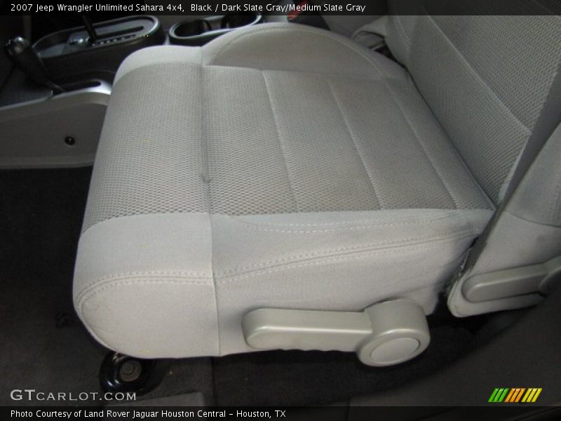 Black / Dark Slate Gray/Medium Slate Gray 2007 Jeep Wrangler Unlimited Sahara 4x4