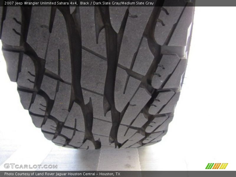 Black / Dark Slate Gray/Medium Slate Gray 2007 Jeep Wrangler Unlimited Sahara 4x4