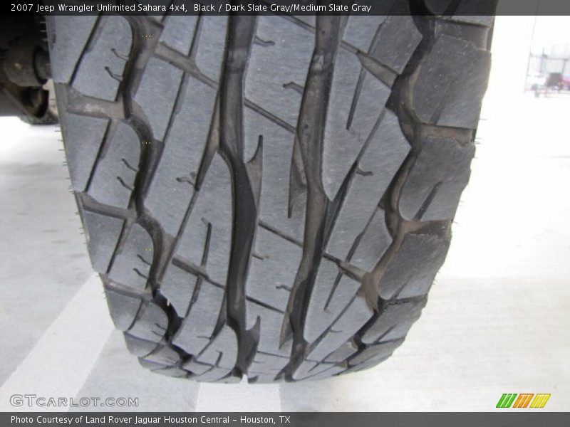 Black / Dark Slate Gray/Medium Slate Gray 2007 Jeep Wrangler Unlimited Sahara 4x4