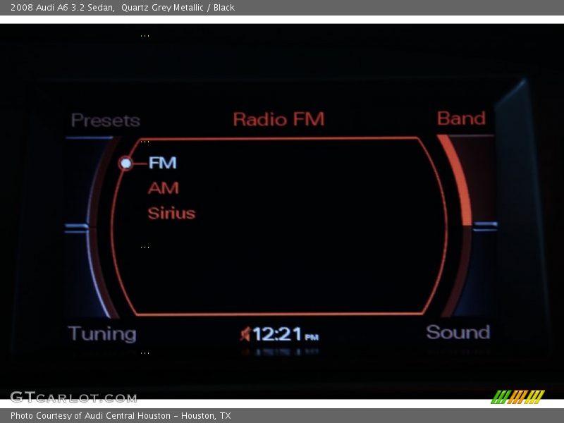 Quartz Grey Metallic / Black 2008 Audi A6 3.2 Sedan