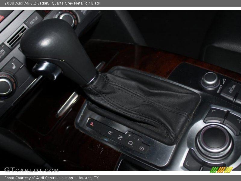 Quartz Grey Metallic / Black 2008 Audi A6 3.2 Sedan