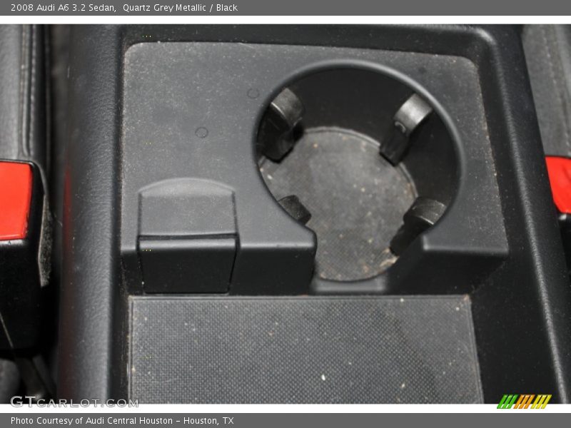 Quartz Grey Metallic / Black 2008 Audi A6 3.2 Sedan